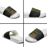 Alligator Alcatraz Est 2025 Slide Sandals Vintage Retro - Wonder Print Shop