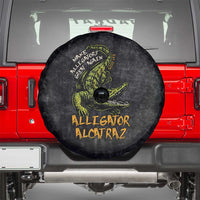 Alligator Alcatraz Est 2025 Spare Tire Cover Vintage Retro - Wonder Print Shop