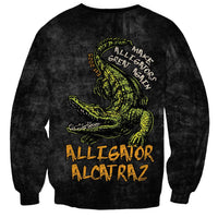 Alligator Alcatraz Est 2025 Sweatshirt Vintage Retro - Wonder Print Shop