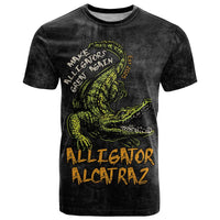 Alligator Alcatraz Est 2025 T Shirt Vintage Retro - Wonder Print Shop