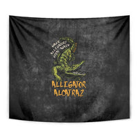 Alligator Alcatraz Est 2025 Tapestry Vintage Retro - Wonder Print Shop