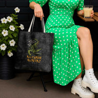 Alligator Alcatraz Est 2025 Tote Bag Vintage Retro - Wonder Print Shop