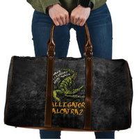 Alligator Alcatraz Est 2025 Travel Bag Vintage Retro - Wonder Print Shop
