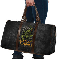 Alligator Alcatraz Est 2025 Travel Bag Vintage Retro - Wonder Print Shop