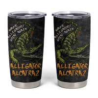 Alligator Alcatraz Est 2025 Tumbler Cup Vintage Retro - Wonder Print Shop