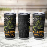 Alligator Alcatraz Est 2025 Tumbler Cup Vintage Retro - Wonder Print Shop
