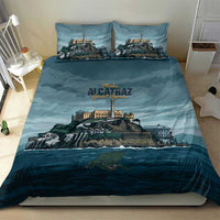 Make Alcatraz Great Again Bedding Set Vintage Retro - Wonder Print Shop