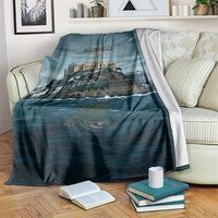 Make Alcatraz Great Again Blanket Vintage Retro - Wonder Print Shop
