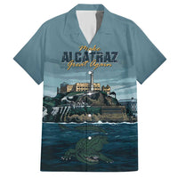 Make Alcatraz Great Again Hawaiian Shirt Vintage Retro - Wonder Print Shop