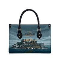 Make Alcatraz Great Again Leather Bag Vintage Retro - Wonder Print Shop