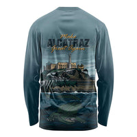 Make Alcatraz Great Again Long Sleeve Shirt Vintage Retro - Wonder Print Shop