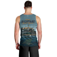 Make Alcatraz Great Again Men Tank Top Vintage Retro - Wonder Print Shop