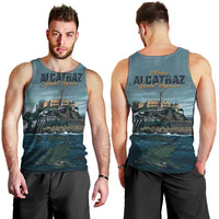 Make Alcatraz Great Again Men Tank Top Vintage Retro - Wonder Print Shop