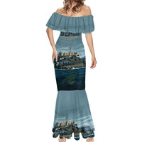 Make Alcatraz Great Again Mermaid Dress Vintage Retro - Wonder Print Shop