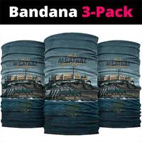 Make Alcatraz Great Again Neck Gaiter Vintage Retro - Wonder Print Shop