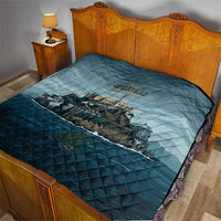 Make Alcatraz Great Again Quilt Vintage Retro - Wonder Print Shop