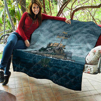 Make Alcatraz Great Again Quilt Vintage Retro - Wonder Print Shop