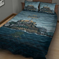 Make Alcatraz Great Again Quilt Bed Set Vintage Retro - Wonder Print Shop