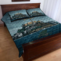 Make Alcatraz Great Again Quilt Bed Set Vintage Retro - Wonder Print Shop