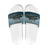 Make Alcatraz Great Again Slide Sandals Vintage Retro - Wonder Print Shop
