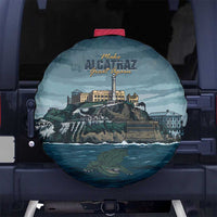 Make Alcatraz Great Again Spare Tire Cover Vintage Retro - Wonder Print Shop