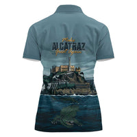 Make Alcatraz Great Again Women Polo Shirt Vintage Retro - Wonder Print Shop