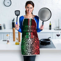 Mexico Football Custom Apron Mexico's Make History 2025 Flag Style - Wonder Print Shop