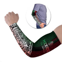 Mexico Football Custom Arm Sleeves Mexico's Make History 2025 Flag Style - Wonder Print Shop