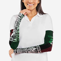 Mexico Football Custom Arm Sleeves Mexico's Make History 2025 Flag Style - Wonder Print Shop