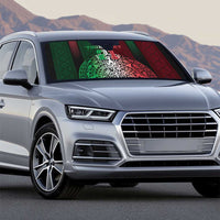 Mexico Football Custom Auto Sun Shade Mexico's Make History 2025 Flag Style - Wonder Print Shop
