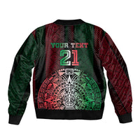 Mexico Football Custom Bomber Jacket Mexico's Make History 2025 Flag Style - Wonder Print Shop