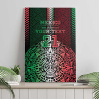 Mexico Football Custom Canvas Wall Art Mexico's Make History 2025 Flag Style - Wonder Print Shop