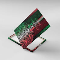 Mexico Football Custom Canvas Wall Art Mexico's Make History 2025 Flag Style - Wonder Print Shop