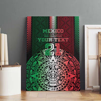 Mexico Football Custom Canvas Wall Art Mexico's Make History 2025 Flag Style - Wonder Print Shop