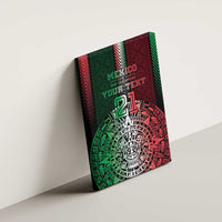 Mexico Football Custom Canvas Wall Art Mexico's Make History 2025 Flag Style - Wonder Print Shop