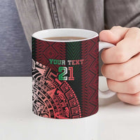 Mexico Football Custom Ceramic Mug Mexico's Make History 2025 Flag Style - Wonder Print Shop