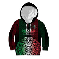 Mexico Football Custom Kid Hoodie Mexico's Make History 2025 Flag Style - Wonder Print Shop