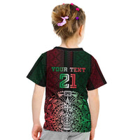 Mexico Football Custom Kid T Shirt Mexico's Make History 2025 Flag Style - Wonder Print Shop