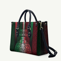 Mexico Football Custom Leather Bag Mexico's Make History 2025 Flag Style - Wonder Print Shop
