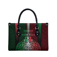 Mexico Football Custom Leather Bag Mexico's Make History 2025 Flag Style - Wonder Print Shop