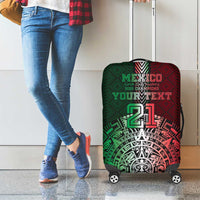 Mexico Football Custom Luggage Cover Mexico's Make History 2025 Flag Style - Wonder Print Shop