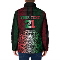 Mexico Football Custom Padded Jacket Mexico's Make History 2025 Flag Style - Wonder Print Shop