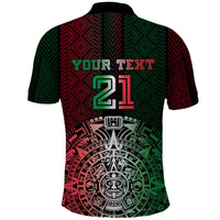 Mexico Football Custom Polo Shirt Mexico's Make History 2025 Flag Style - Wonder Print Shop