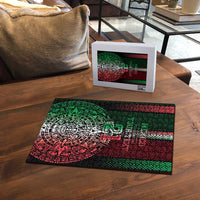 Mexico Football Custom Puzzle Mexico's Make History 2025 Flag Style - Wonder Print Shop