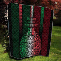 Mexico Football Custom Quilt Mexico's Make History 2025 Flag Style - Wonder Print Shop