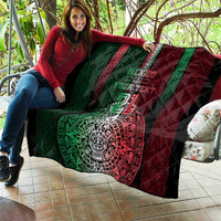 Mexico Football Custom Quilt Mexico's Make History 2025 Flag Style - Wonder Print Shop