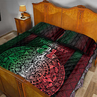 Mexico Football Custom Quilt Bed Set Mexico's Make History 2025 Flag Style - Wonder Print Shop
