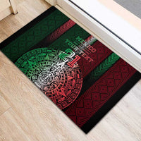 Mexico Football Custom Rubber Doormat Mexico's Make History 2025 Flag Style - Wonder Print Shop