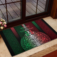 Mexico Football Custom Rubber Doormat Mexico's Make History 2025 Flag Style - Wonder Print Shop