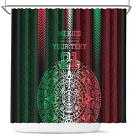 Mexico Football Custom Shower Curtain Mexico's Make History 2025 Flag Style - Wonder Print Shop